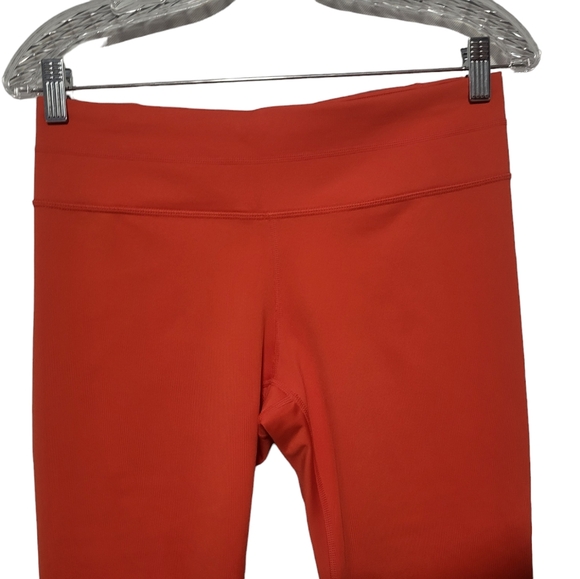 Athleta Women's Salutation Stash Orange Capri Size Medium - Picture 6 of 10